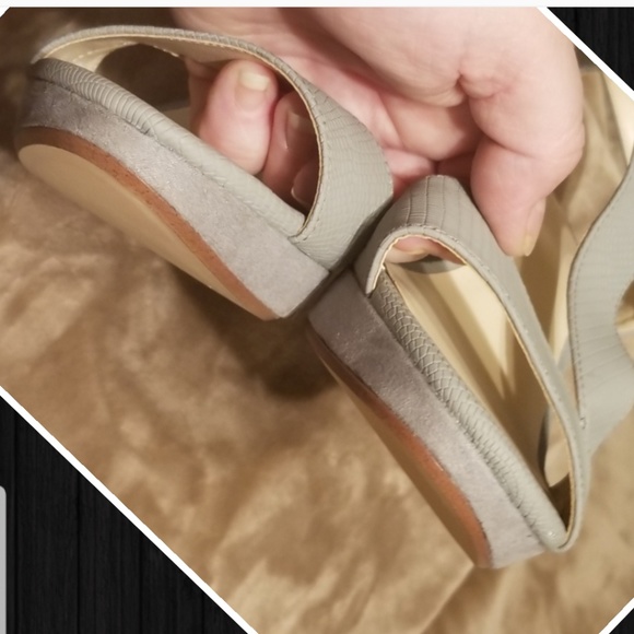 Nine West Women Gray Heels Size 9 1/2 M NWOT - Picture 5 of 8